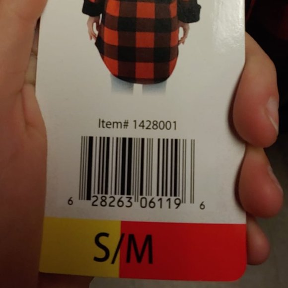 Boston Traders Buffalo Plaid Sherpa Lined Hooded Long Jackets --Red/Black - Picture 7 of 7